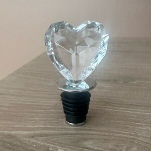 Heart bottle stopper